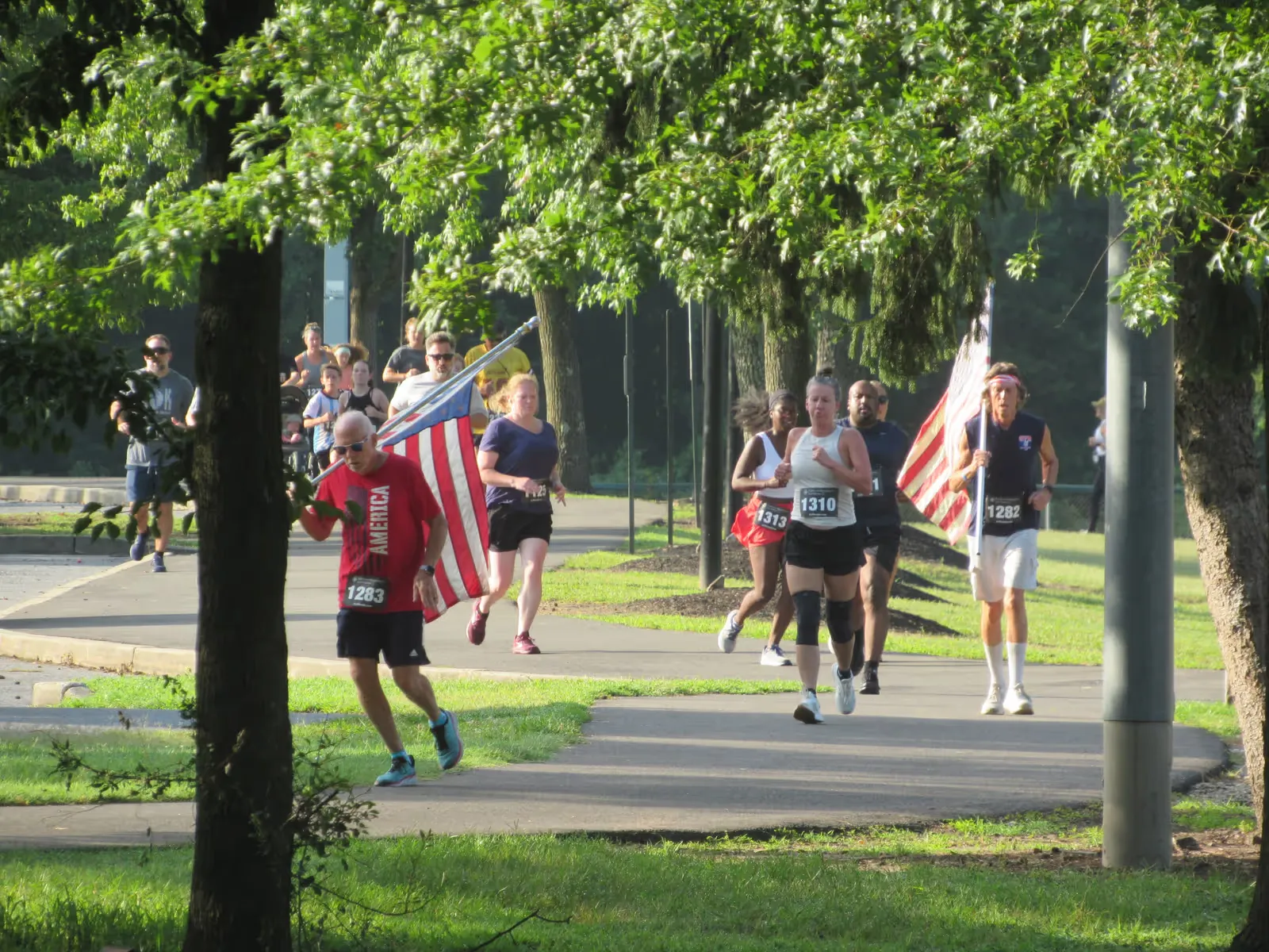 Running with the colors
