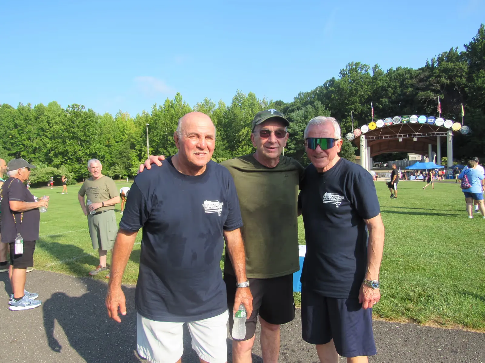 Catching up after the race