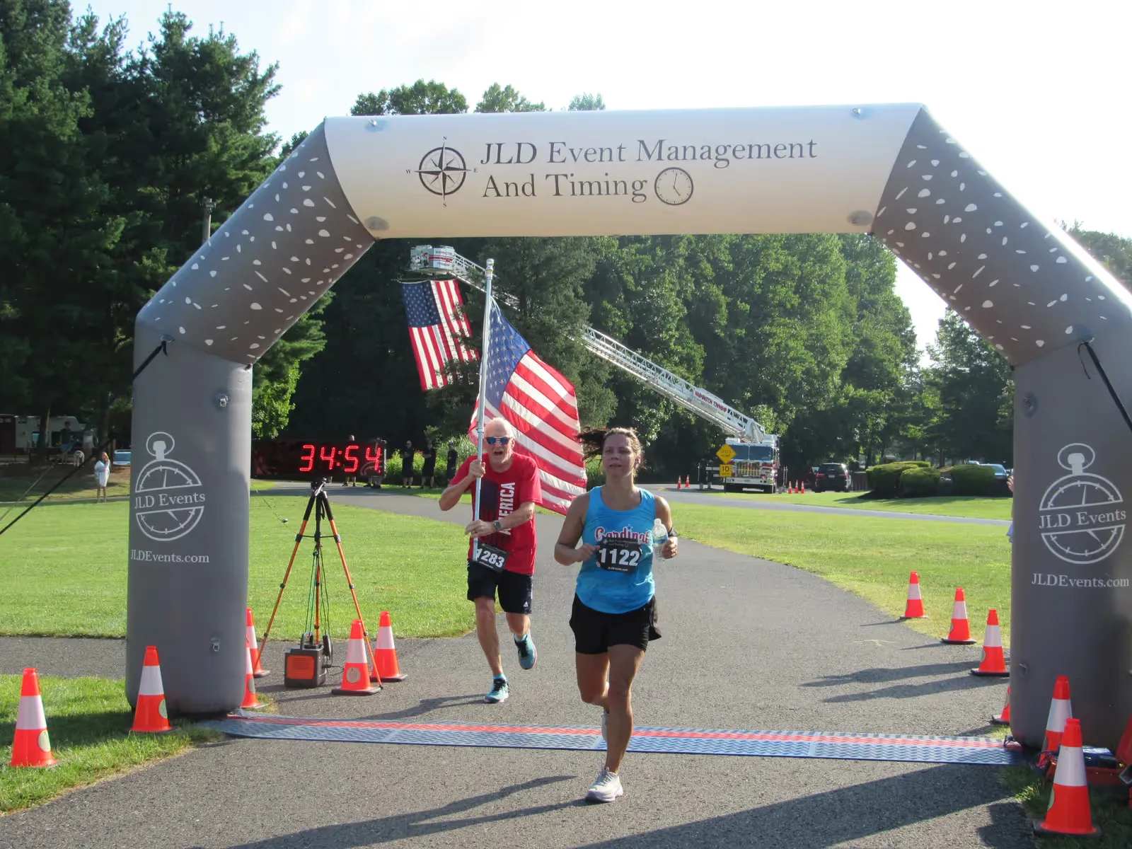 Every finisher gets a cheer